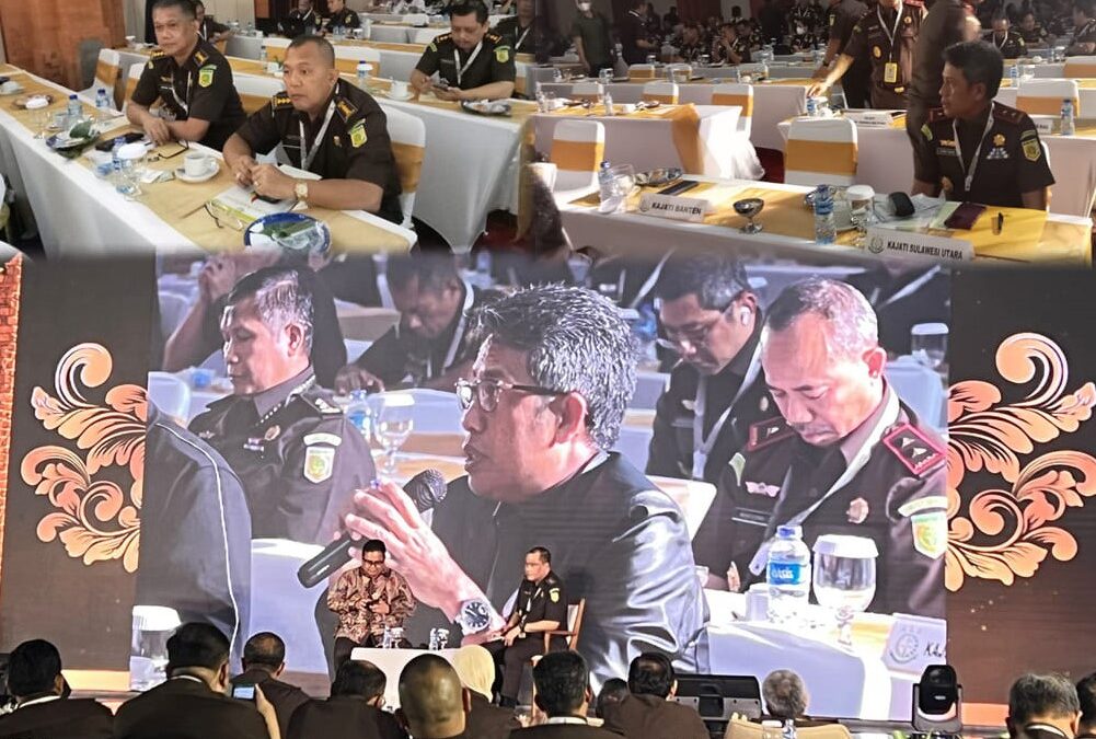 Kepala Kejaksaan Tinggi Sulawesi Utara Dr. Andi Muhammad Taufik,SH.,MH.,CGCAE mengikuti kegiatan Musrenbang Kejaksaan RI Tahun 2023