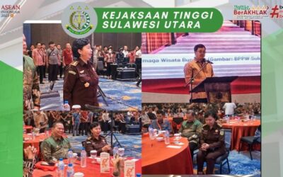 Asisten Pembinaan Dasplin, SH.,MM mewakili Kepala Kejaksaan Tinggi Sulawesi Utara menghadiri Pembukaan Musyawarah Perencanaan Pembangunan