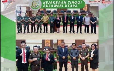 Kasi Sosial Budaya dan Kemasyarakatan Bidang Intelijen Berty Wongkar, SH.,MH mewakili Kajati Sulut menghadiri Pelantikan Pengurus Dewan Pimpinan Wilayah Organisasi Masyarakat Sahabat Nusantara (OSN) Provinsi Sulut