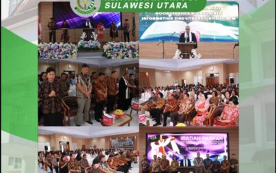 Di laksanakan Ibadah Paskah Kejaksaan Se-Sulawesi Utara Tahun 2023 dengan mengangkat Tema “Ia, Mendahului Kamu Ke Galilea, Jangan Takut (Matius 28:7,10)