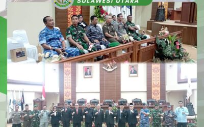 Kepala Kejaksaan Tinggi Sulawesi Utara Dr. Andi Muhammad Taufik, SH.,MH.,CGCAE diwakili Koordinator Fikfik Zulrofik, SH.,MH. mengikuti Rapat Paripurna DPRD dalam Rangka Penyerahan Laporan Hasil Pemeriksaan (LHP) Badan Pemeriksa Keuangan RI