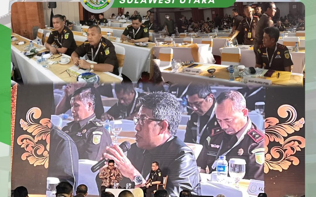 Kepala Kejaksaan Tinggi Sulawesi Utara Dr. Andi Muhammad Taufik,SH.,MH.,CGCAE mengikuti kegiatan Musrenbang Kejaksaan RI Tahun 2023
