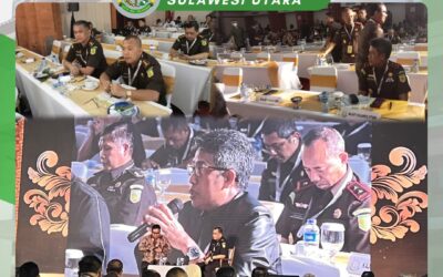Kepala Kejaksaan Tinggi Sulawesi Utara Dr. Andi Muhammad Taufik,SH.,MH.,CGCAE mengikuti kegiatan Musrenbang Kejaksaan RI Tahun 2023