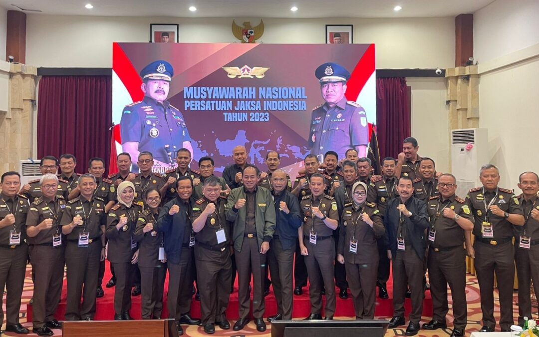 Kepala Kejaksaan Tinggi Sulawesi Utara Dr. Andi Muhammad Taufik,SH.,MH.,CGCAE mengikuti kegiatan Musyawarah Nasional Persatuan Jaksa Indonesia (PERSAJA) Tahun 2023