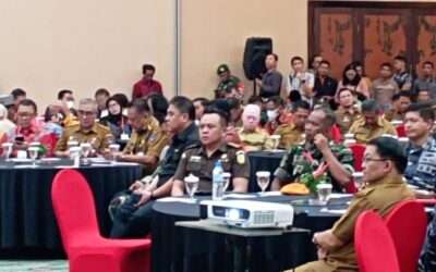 Kasi Sosial Budaya dan Kemasyarakatan Bidang Intelijen Berty Wongkar, SH.,MH mewakili Kajati Sulut menghadiri Seminar Nasional Moderasi Beragama dan Pluralitas serta Pentas Seni Lintas Agama oleh Forum Kerukunan Umat Beragama (FKUB) Nasional