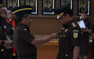 Pelantikan Kajari Manado Dan CPNS, Andi Muhammad Taufik : Selamat Bertugas