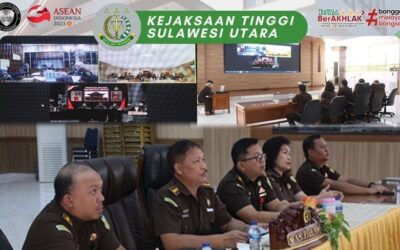 Asisten Tindak Pidana Umum Jeffry Paultje Maukar, SH.,MH, beserta Para Kasi Bidang Tindak Pidana Umum melaksanakan ekspose perkara Restorative Justice (RJ)