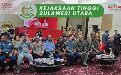 Kepala Bagian Tata Usaha Dr. Arjuna M. Wiritanaya, SH.,MH mewakili Kepala Kejaksaan Tinggi Sulut menghadiri kegiatan Penyerahan Surat Keputusan Perpanjangan Masa Jabatan Penjabat Bupati Kabupaten Bolaang Mongondow dan Penjabat Bupati Kepulauan Sangihe yang di Pimpinan oleh Wakil Gubernur Sulut Drs. Steven Kandouw