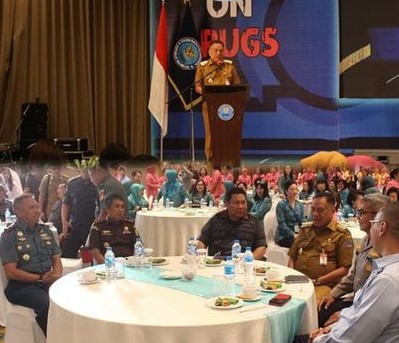 Dr. Andi Muhammad Taufik, SH., MH.,CGCAE Kepala Kejaksaan Tinggi Sulawesi Utara menghadiri Workshop Ketahanan Keluarga Anti Narkoba