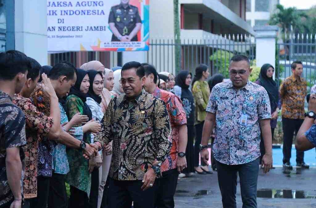 Kunker di Jambi, Wakil Jaksa Agung : Wujudkan Nilai-Nilai Reformasi Birokrasi  Melalui Doktrin Tri Krama Adhyaksa