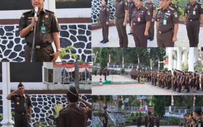 apel kerja yang diikuti oleh Pegawai Kejaksaan Tinggi Sulawesi Utara