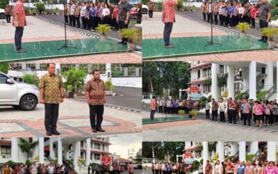 Apel Kerja Sore yang diikuti oleh para Kasi dan Pegawai TU di Kejaksaan Tinggi Sulawesi Utara
