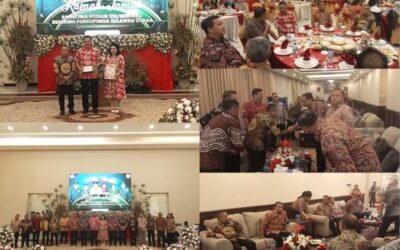 Kepala Kejaksaan Tinggi Sulawesi Utara Dr. Andi Muhammad Taufik, SH.,MH.,CGCAE., menghadiri Pisah Sambut Pangdam XIII/Merdeka dari Pejabat lama Letjen TNI Alfret Denny Tuejeh ke Pejabat baru Mayjen TNI Robertus Legowo Jatmiko