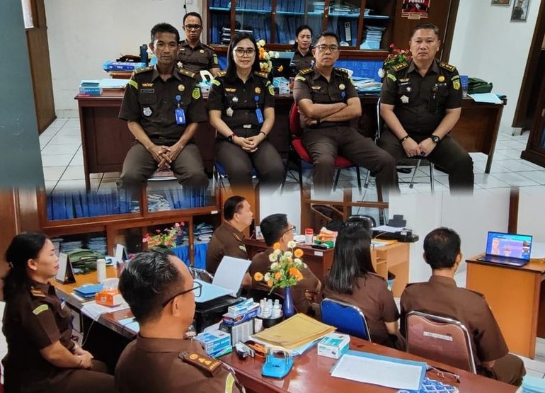 Pemeriksa bidang Pengawasan mengikuti Rapat Kerja Teknis Bidang Pengawasan Kejaksaan RI Tahun 2023