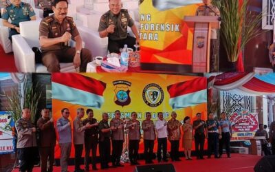 Dr. Andi Muhammad Taufik, SH.MH.CGCAE yang diwakili oleh Asisten Pengawasan Fatkhuri, SH menghadiri peresmian Gedung Laboratorium Forensik Polda Sulut yang di resmikan secara langsung oleh Kapolda Sulut Irjen.Pol. Drs. Setyo Budiyanto, SH.,MH.