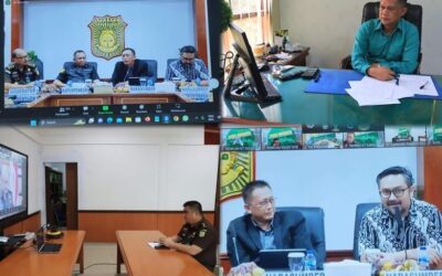 Asisten Intelijen Marthen Tandi, SH.,MH dan Kasi Penkum Theodorus Rumampuk, SH.MH mengikuti Media Gathering ” Peningkatan Sinergitas Media Massa dengan Kejaksaan Republik Indonesia “