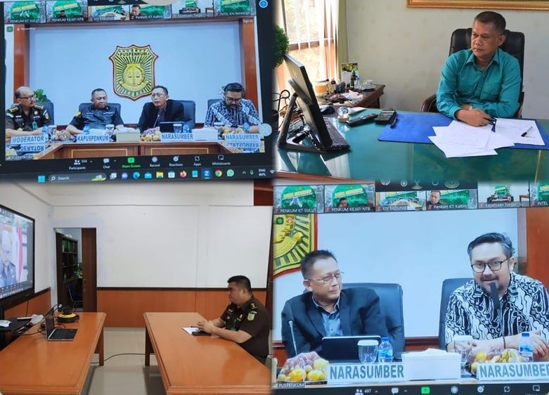 Asisten Intelijen Marthen Tandi, SH.,MH dan Kasi Penkum Theodorus Rumampuk, SH.MH mengikuti Media Gathering ” Peningkatan Sinergitas Media Massa dengan Kejaksaan Republik Indonesia “