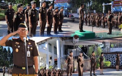 Wakajati Sulut menyampaikan agar seluruh jajaran tetap tingkatkan disiplin serta laksanakan Tugas pokok dan fungsi dibidang masing-masing serta ciptakan sense of belongging (rasa memiliki) sebagai aparatur Kejaksaan di Sulawesi Utara ini