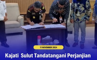 Kajati Sulut Tandatangani Perjanjian Kerjasama dengan PT BSI
