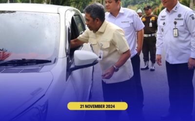 Kejati Sulut Melaksanakan Kampanye ANti Korupsi Dengan Pembagian Pamflet