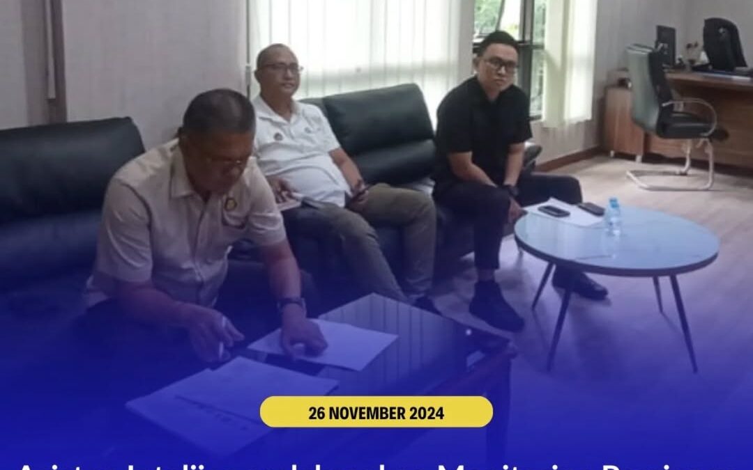 Asisten Intelijen melaksanakan Monitoring Persiapan Pemungutan Suara Pilkada Serentak Sulawesi Utara Tahun 2024