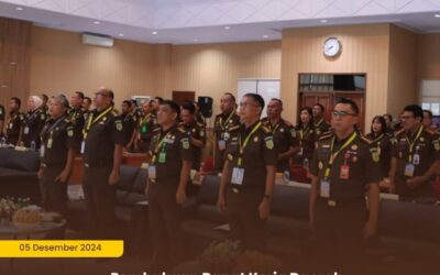 Pembukaan Rapat Kerja Daerah (RAKERDA) Wilayah Kejaksaan Tinggi Sulawesi Utara