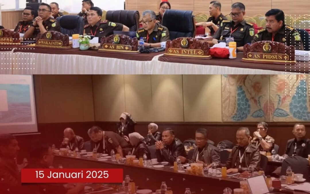 RAPAT POKJA Pada RAKERNAS Kejaksaan RI Tahun 2025
