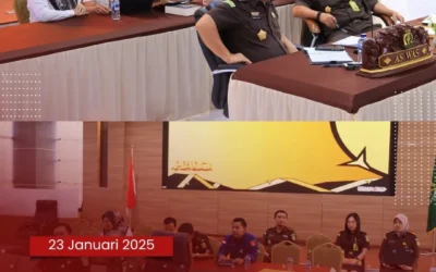 Asisten Pembinaan dan Asisten Pengawasan Mengikuti Vicon HaloRB Periode Januari 2025