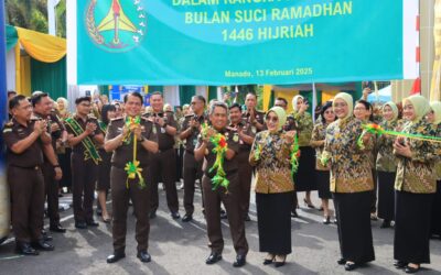 KAJATI SULUT BUKA BAZAAR DALAM RANGKA RAPAT KERJA DAERAH (RAKERDA) IX IKATAN ADHYAKSA DHARMAKARINI (IAD) WILAYAH SULAWESI UTARA
