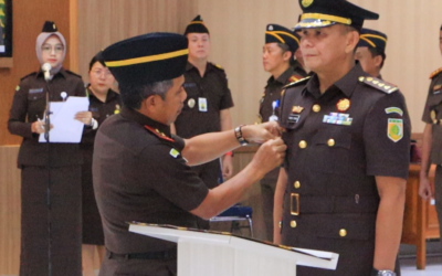 Kolonel Laut (KH) Fredie Alexander Tamara Dilantik Sebagai Asisten Pidana Militer Pada Kejaksaan Tinggi Sulawesi Utara