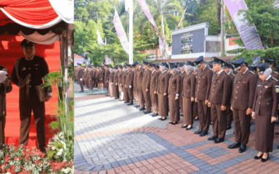 KEJAKSAAN TINGGI SULAWESI UTARA MELAKSANAKAN UPACARA PERINGATAN