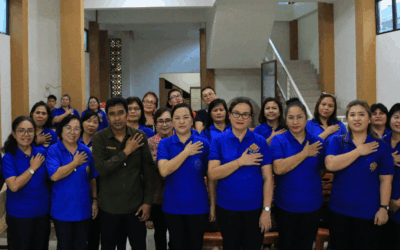 KEJATI SULUT GELAR PENYULUHAN HUKUM DI AULA GEREJA KATEDRAL MANADO TEGASKAN PERAN PEREMPUAN DALAM MENCEGAH PENGEROPOSAN IDEOLOGI BANGSA