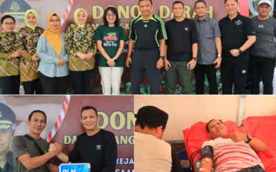 RAYAKAN SUKACITA NATAL, KEJAKSAAN SE-SULAWESI UTARA GELAR DONOR DARAH SEBAGAI WUJUD KEPEDULIAN KEPADA SESAMA